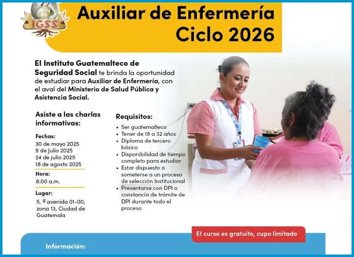 Aspectos prácticos sobre dónde estudiar técnico en enfermería en Guatemala