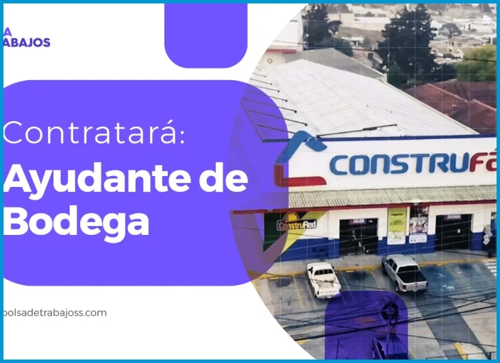 ¿Bolsa de Trabajo Escuintla sin experiencia Junio 2026?