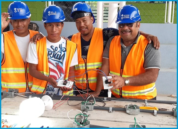 Capacitación técnica para jóvenes en Guatemala