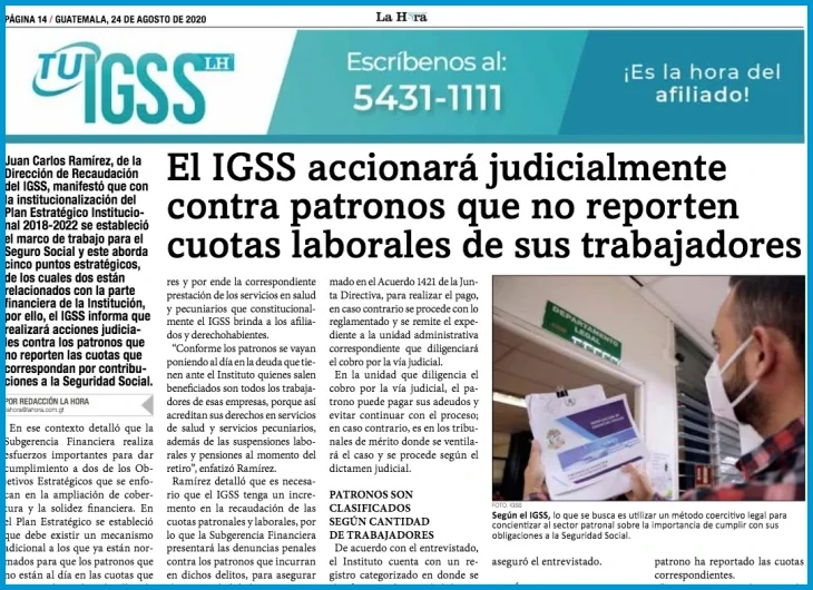 Consecuencias inmediatas: multas, recargos y suspensión de servicios médicos