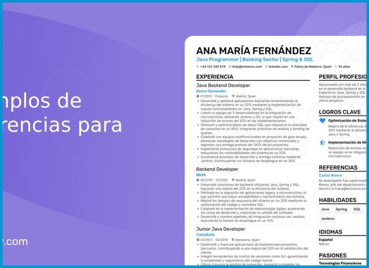 Datos obligatorios que debe incluir cada contacto de referencia