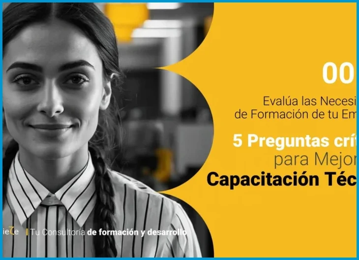 Definir la capacitación técnica específica que necesita tu industria