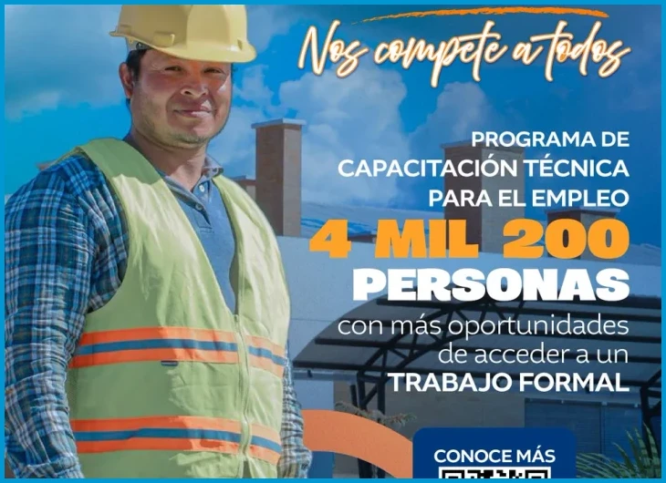 ¿En el #Mintrab, a través del Programa de Capacitación Técnica para ?
